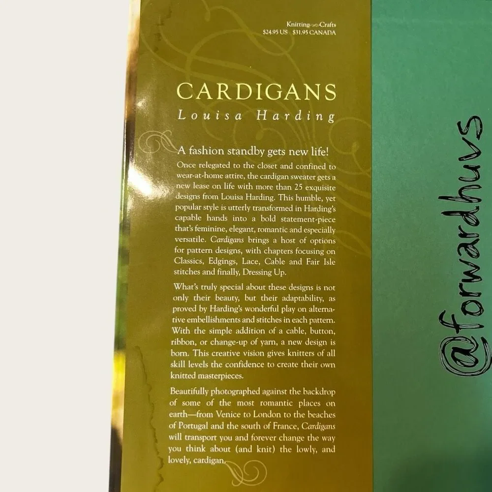 Cardigans by Louisa Harding – Knitting Pattern Book